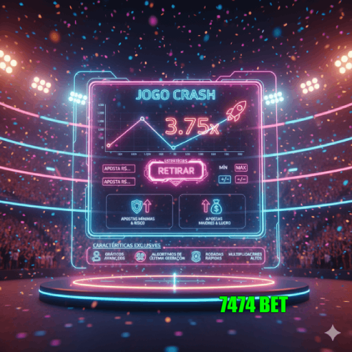 Jogue Crash na 7474 BET!