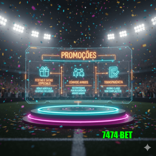 Ganhe mais com bônus incríveis na 7474 BET!